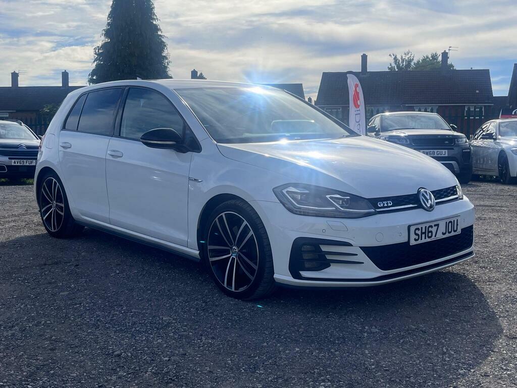 Volkswagen Golf 2.0 Tdi Gtd Euro 6 S S White