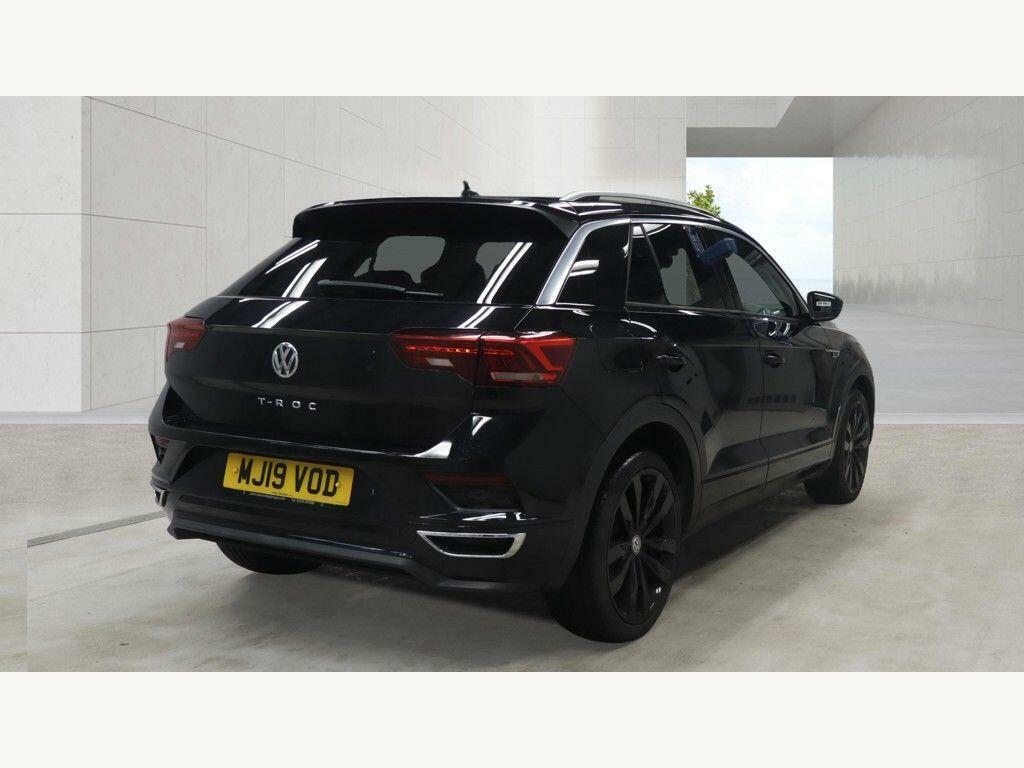 Volkswagen T-Roc 1.6 Tdi R-line Euro 6 S S Black #3