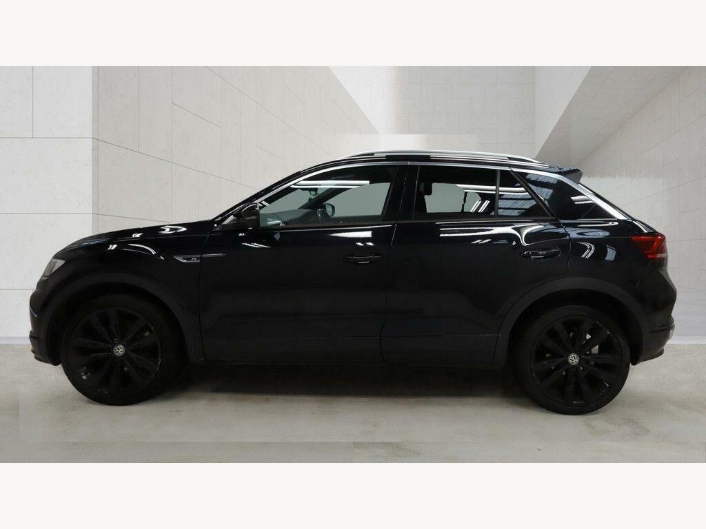 Volkswagen T-Roc 1.6 Tdi R-line Euro 6 S S Black #4