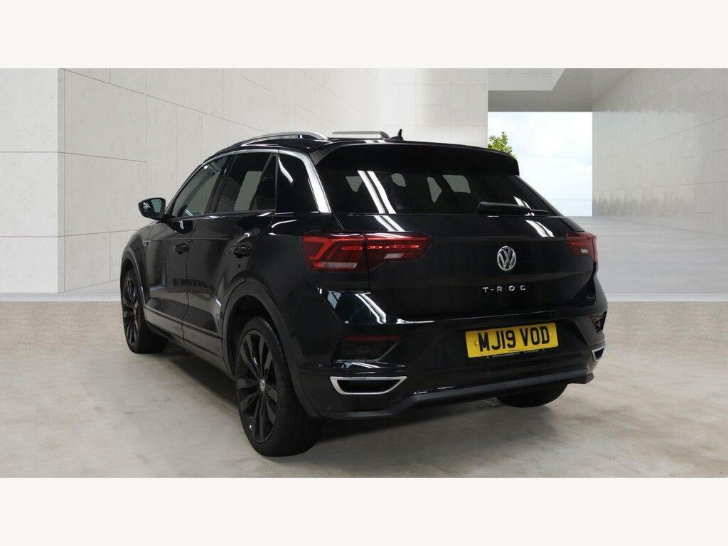 Volkswagen T-Roc 1.6 Tdi R-line Euro 6 S S Black #5