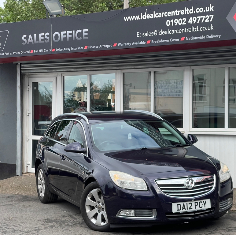 Vauxhall Insignia 2.0 Cdti Ecoflex Sri Nav Sports Tourer Blue