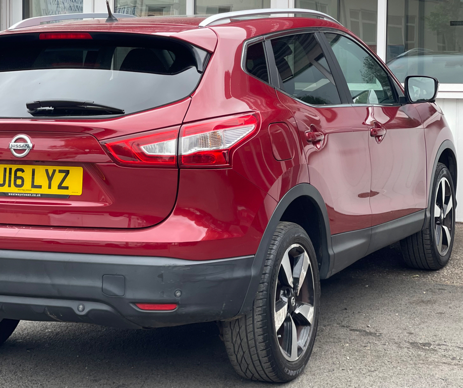 Nissan Qashqai 1.6 Dci N-connecta Suv 2Wd Euro OU16LYZ Red #6