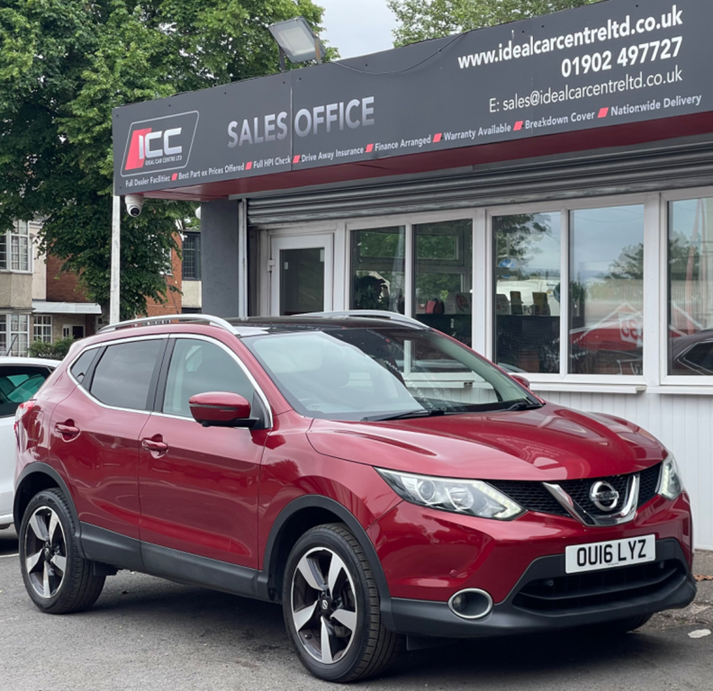 Nissan Qashqai 1.6 Dci N-connecta Suv 2Wd Euro OU16LYZ Red #5