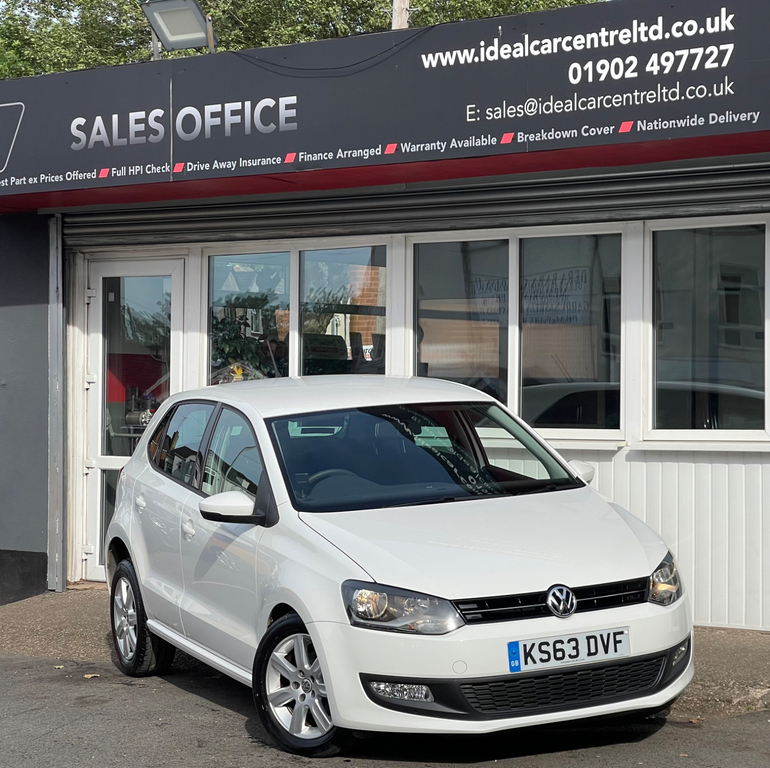Volkswagen Polo 1.4 Match Edition Hatchback Euro White #2