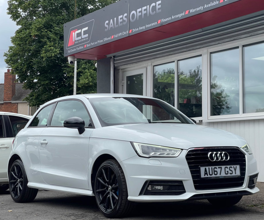 Audi A1 1.4 Tfsi S Line Hatchback Euro 6 AU67GSY White #5