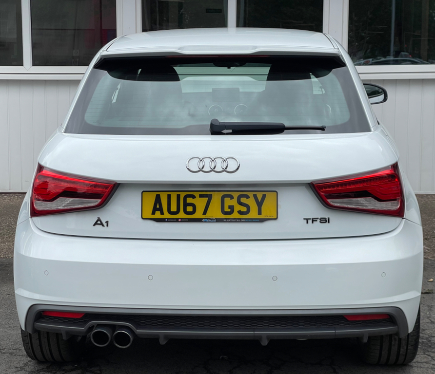 Audi A1 1.4 Tfsi S Line Hatchback Euro 6 AU67GSY White #6