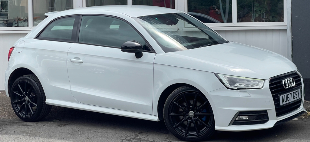 Audi A1 1.4 Tfsi S Line Hatchback Euro 6 AU67GSY White #2