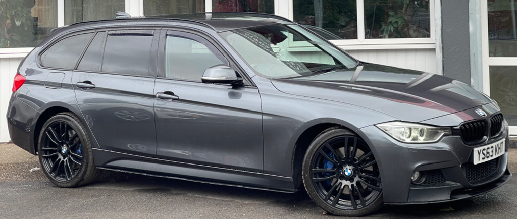 BMW 3 Series 2.0 M Sport Touring Xdrive Euro 5 YS63KHT Grey #4
