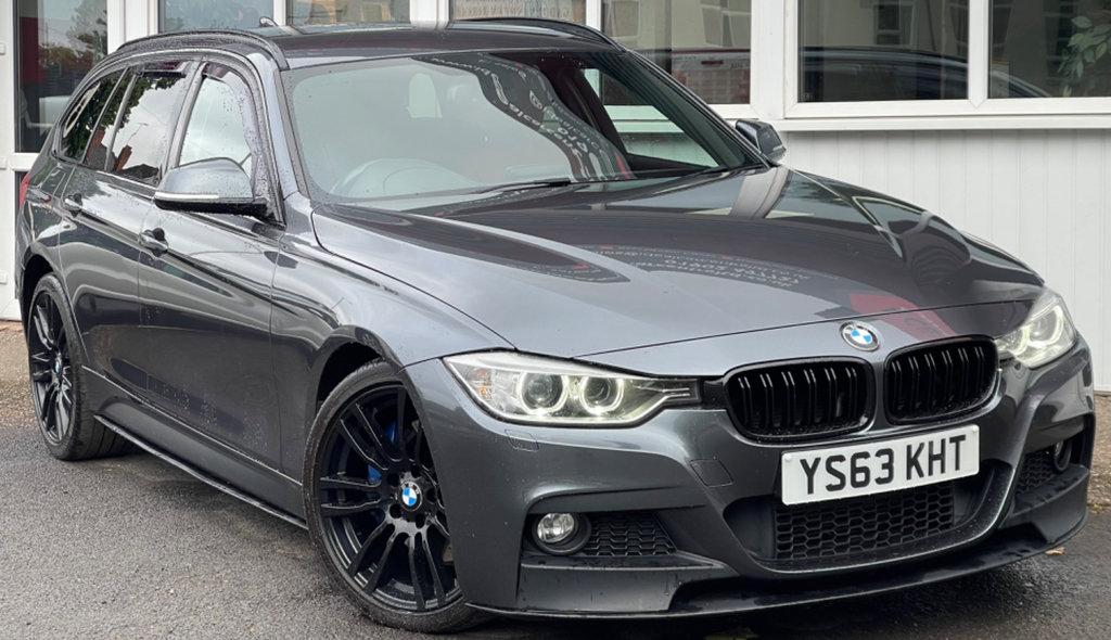 BMW 3 Series 2.0 M Sport Touring Xdrive Euro 5 YS63KHT Grey #3
