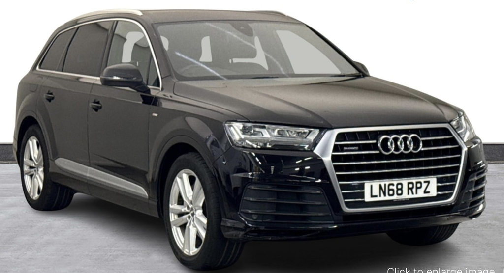 Audi Q7 3.0 Tdi V6 45 S Line Suv Tiptronic Quat Black