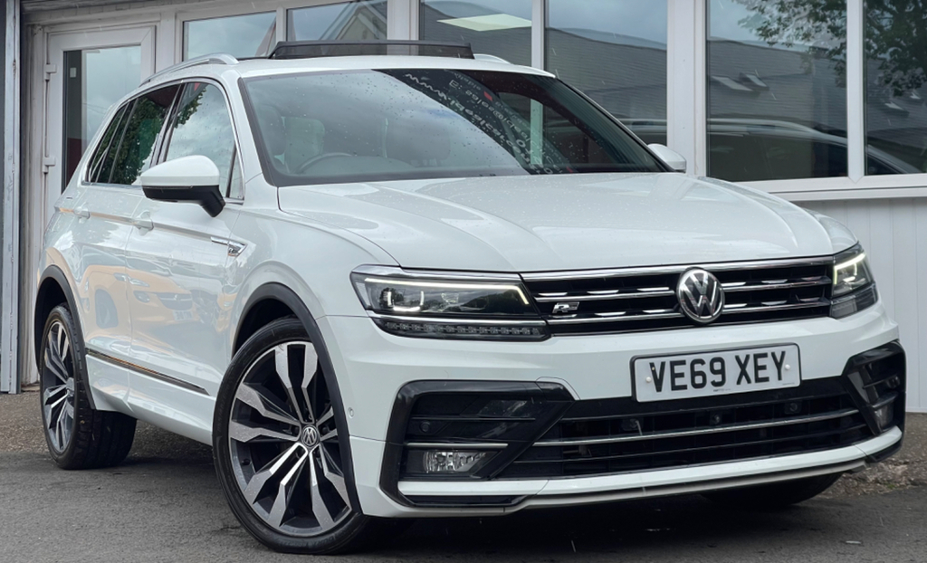 Volkswagen Tiguan 2.0 Tsi R-line Suv Dsg 4Motion Euro 6 White