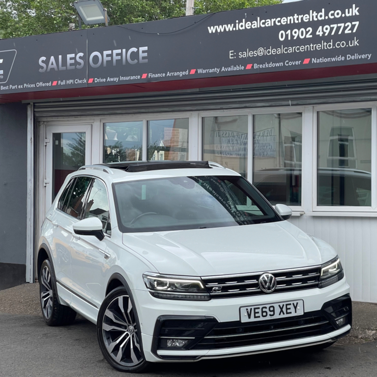 Volkswagen Tiguan 2.0 Tsi R-line Suv Dsg 4Motion Euro 6 VE69XEY White #2