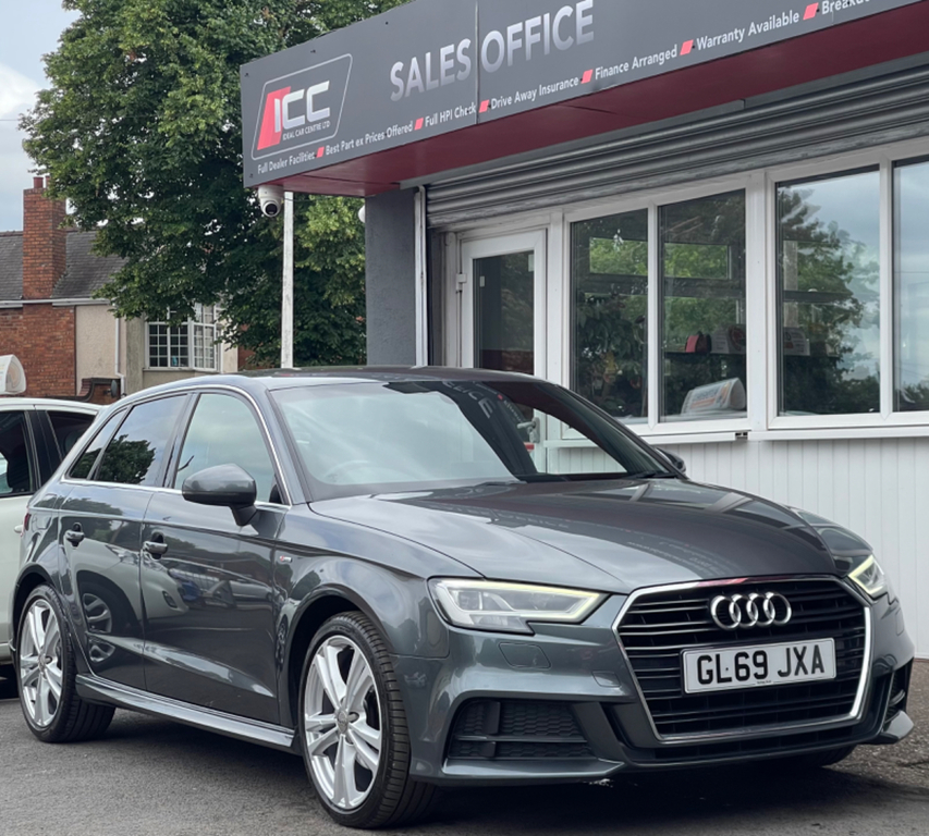 Audi A3 1.5 Tfsi Cod 35 S Line Sportback S Tron GL69JXA Grey #4