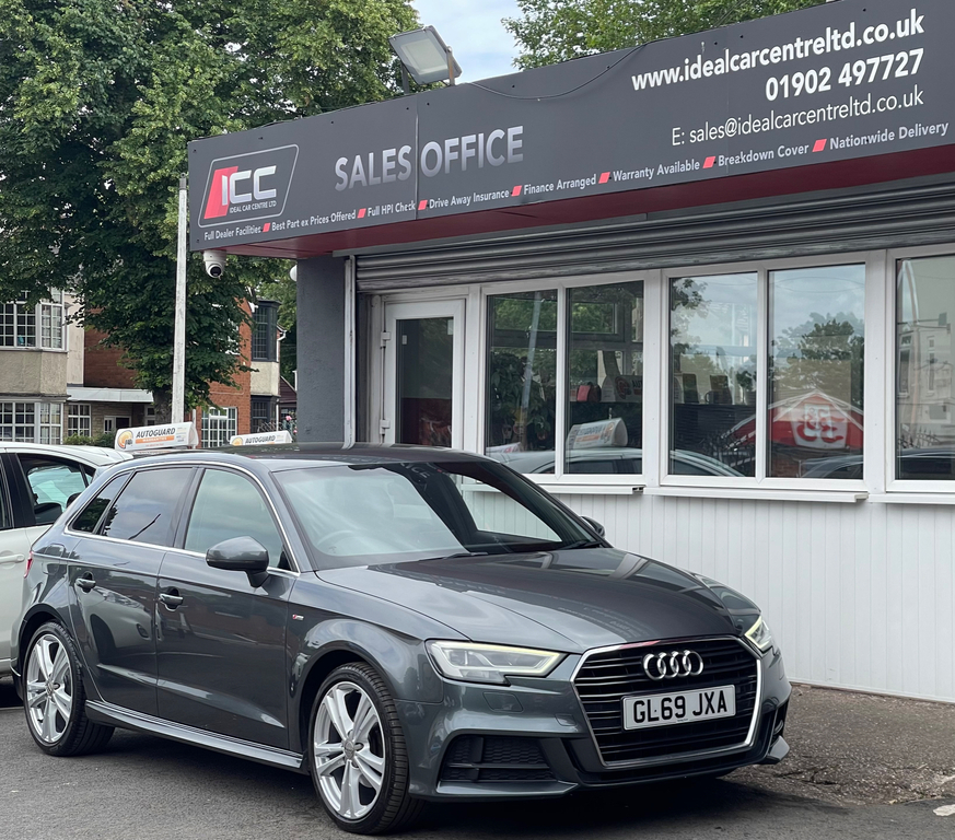 Audi A3 1.5 Tfsi Cod 35 S Line Sportback S Tron GL69JXA Grey #3