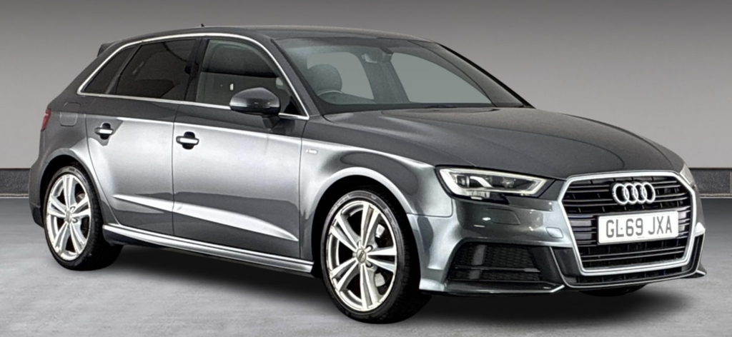 Audi A3 1.5 Tfsi Cod 35 S Line Sportback S Tron GL69JXA Grey