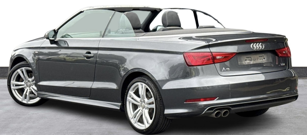 Audi Cabriolet 1.4 Tfsi Cod S Line Euro 6 Ss Black #3