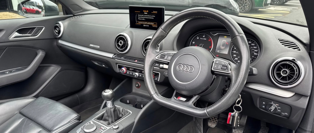 Audi Cabriolet 1.4 Tfsi Cod S Line Euro 6 Ss Black #5