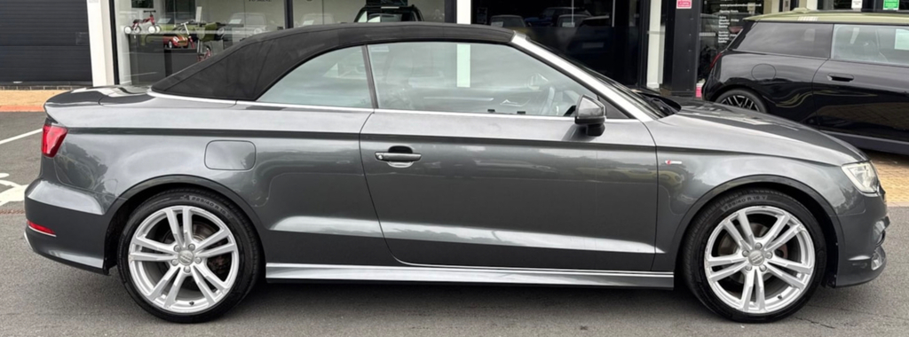 Audi Cabriolet 1.4 Tfsi Cod S Line Euro 6 Ss Black #9