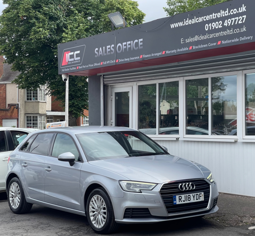 Audi A3 1.6 Tdi Se Technik Sportback S Tronic E RJ18YDF Silver #5