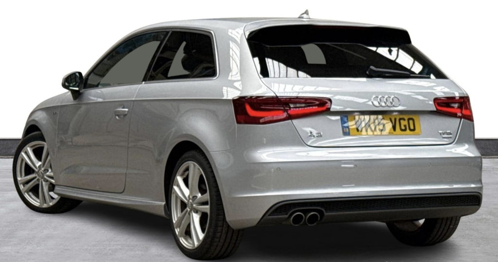 Audi A3 1.4 Tfsi Cod S Line Hatchback S Tronic WK15VGO Silver #2