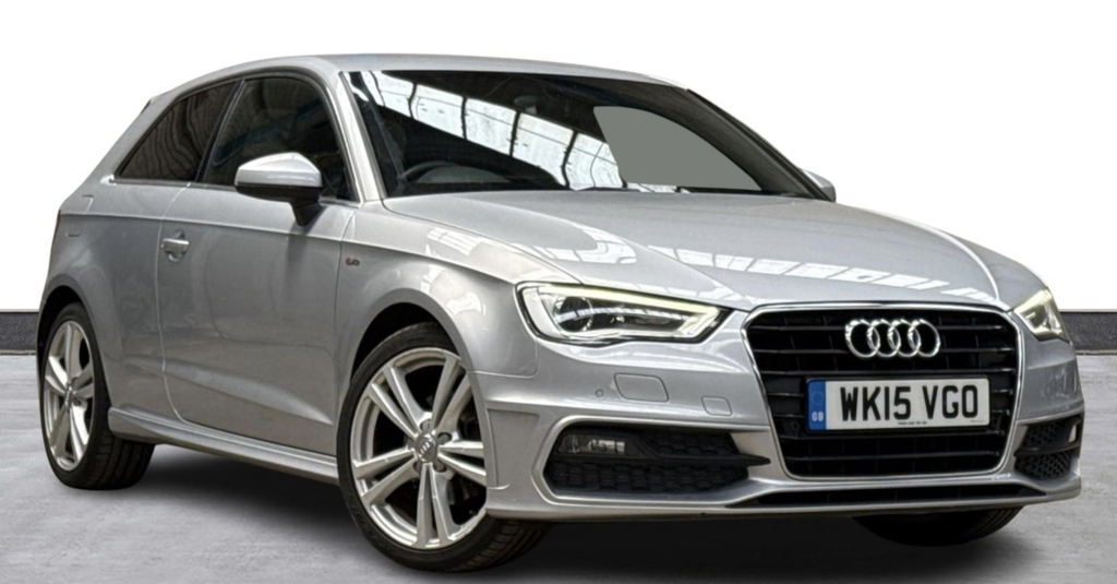 Audi A3 1.4 Tfsi Cod S Line Hatchback S Tronic WK15VGO Silver