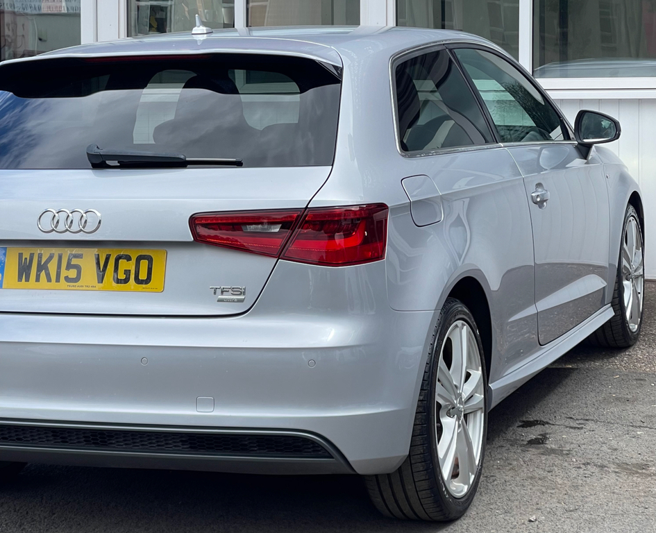 Audi A3 1.4 Tfsi Cod S Line Hatchback S Tronic WK15VGO Silver #6