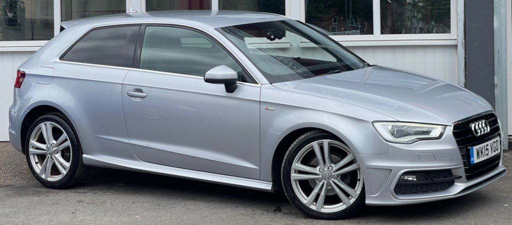 Audi A3 1.4 Tfsi Cod S Line Hatchback S Tronic WK15VGO Silver #2