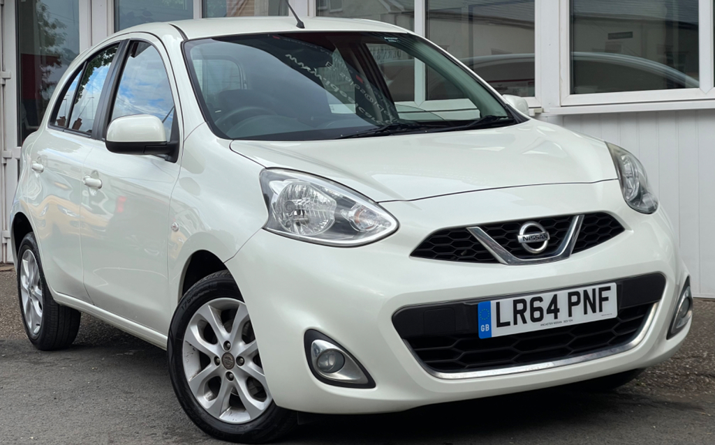Nissan Micra 1.2 Acenta Hatchback Euro 5 80 LR64PNF White