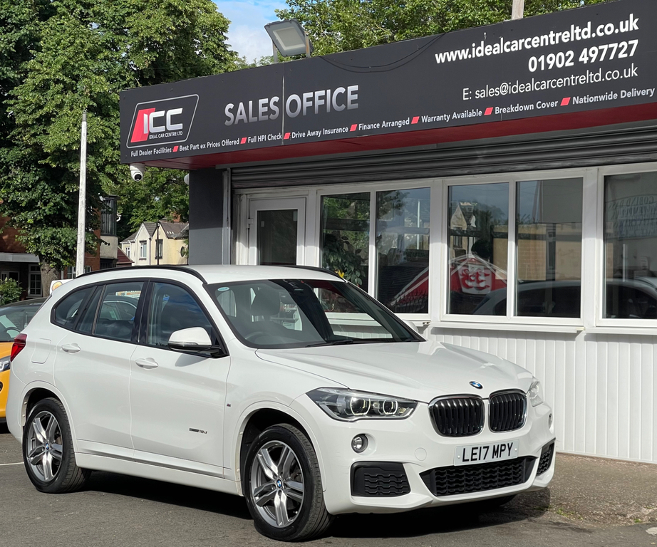 BMW X1 2.0 18D M Sport Suv Sdrive Euro 6 LE17MPY White #5