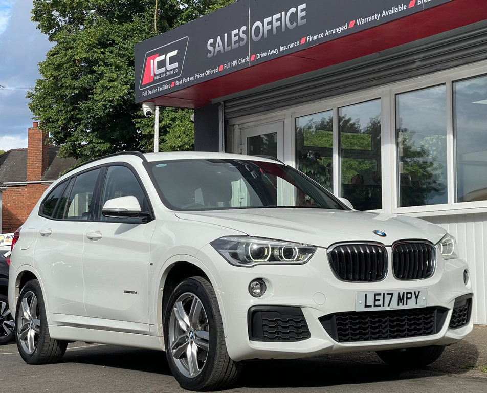 BMW X1 2.0 18D M Sport Suv Sdrive Euro 6 LE17MPY White #6