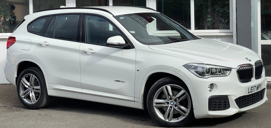 BMW X1 2.0 18D M Sport Suv Sdrive Euro 6 LE17MPY White #3