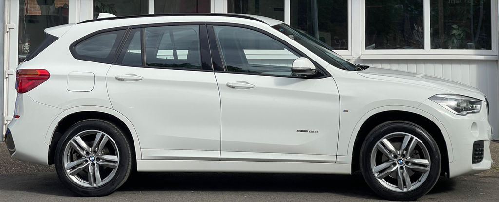 BMW X1 2.0 18D M Sport Suv Sdrive Euro 6 LE17MPY White #4