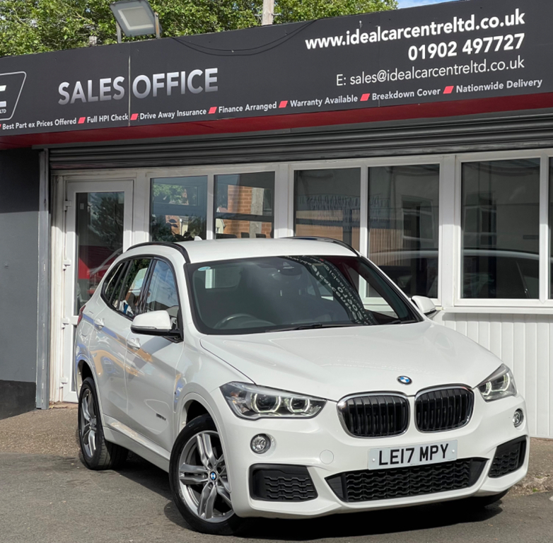 BMW X1 2.0 18D M Sport Suv Sdrive Euro 6 LE17MPY White #2