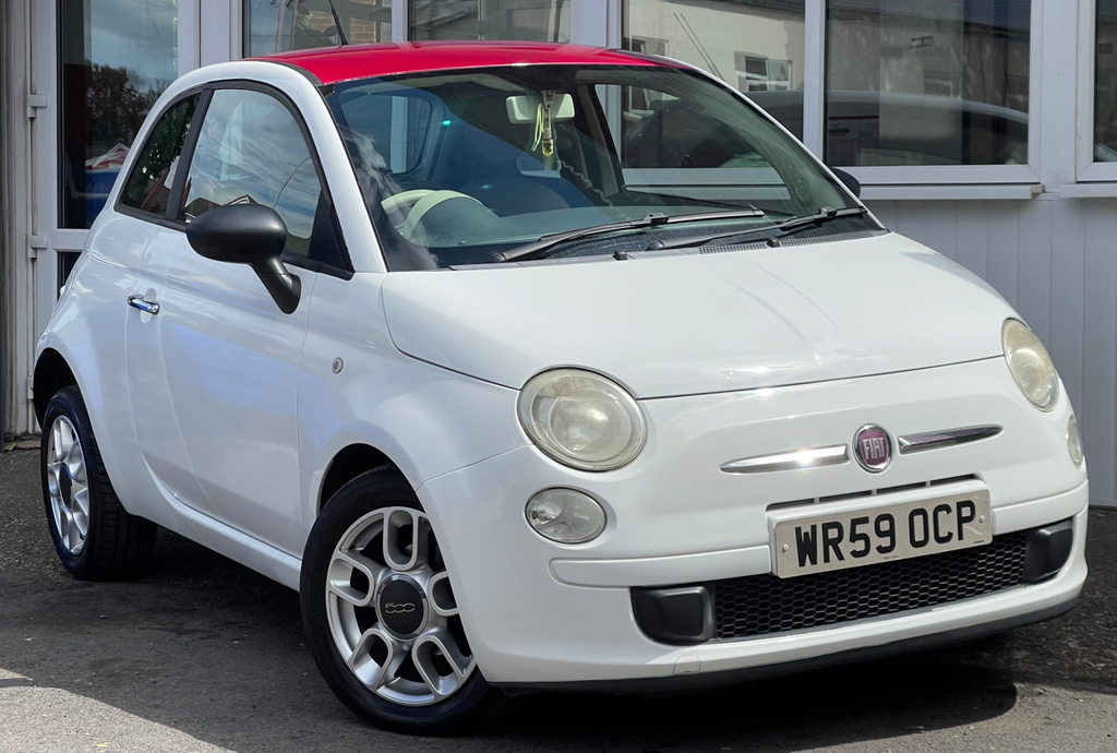 Fiat 500 1.2 Pop Hatchback Euro 5 Ss WR59OCP White