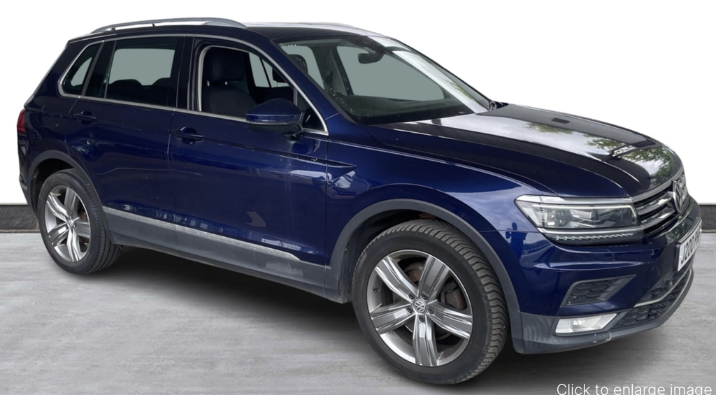 Volkswagen Tiguan 2.0 Tdi Bluemotion Tech Sel Suv Dsg 4Mo Blue