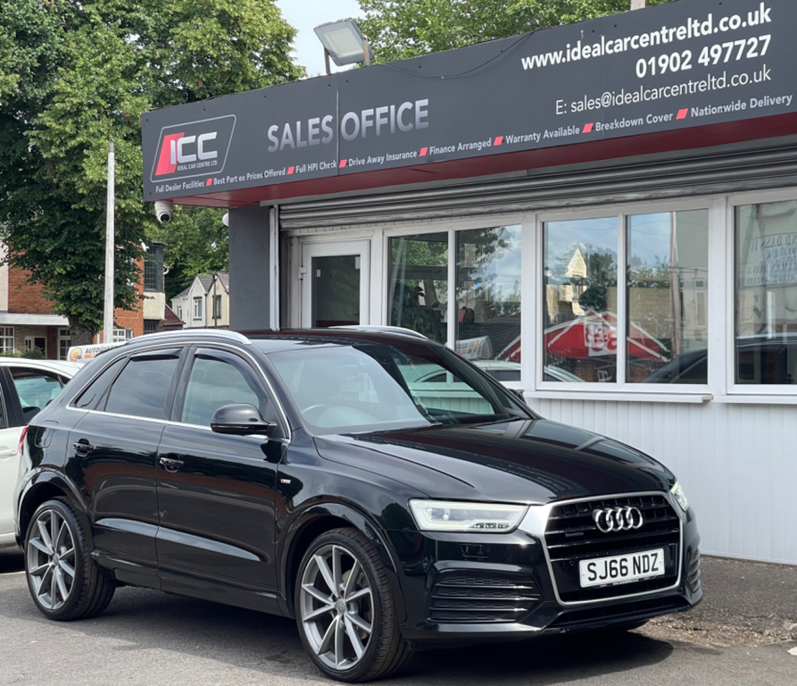 Audi Q3 2.0 Tdi S Line Plus Suv S Tronic Quattr Black #5