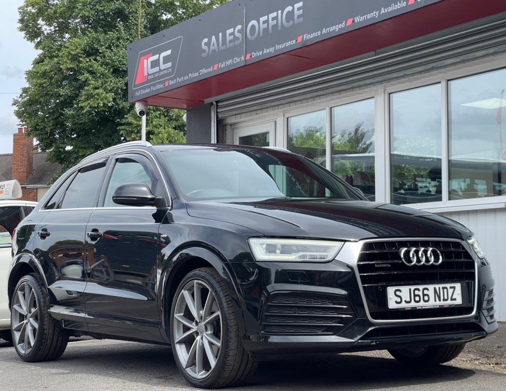 Audi Q3 2.0 Tdi S Line Plus Suv S Tronic Quattr Black #6