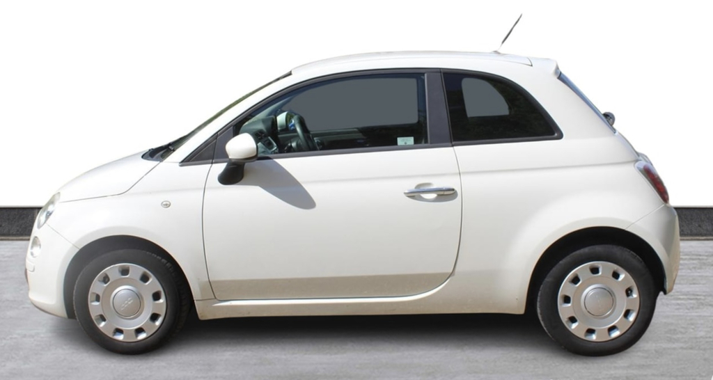 Fiat 500 1.2 Pop Hatchback Euro 4 69 Bhp White #4