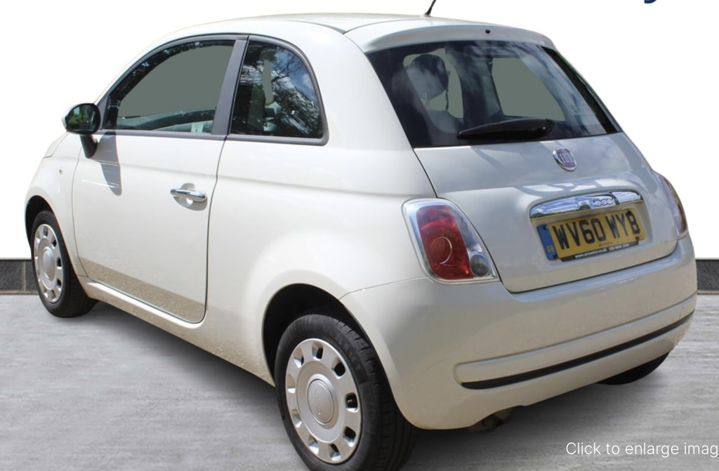 Fiat 500 1.2 Pop Hatchback Euro 4 69 Bhp White #3