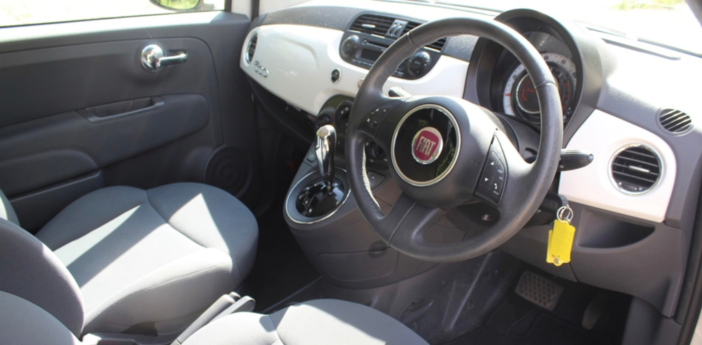 Fiat 500 1.2 Pop Hatchback Euro 4 69 Bhp White #5