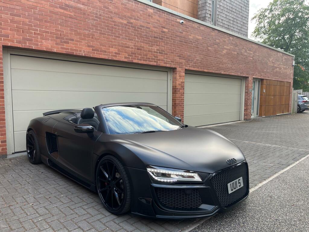 Audi R8 4.2 Fsi V8 Spyder S Tronic Quattro Euro 5 Black #4