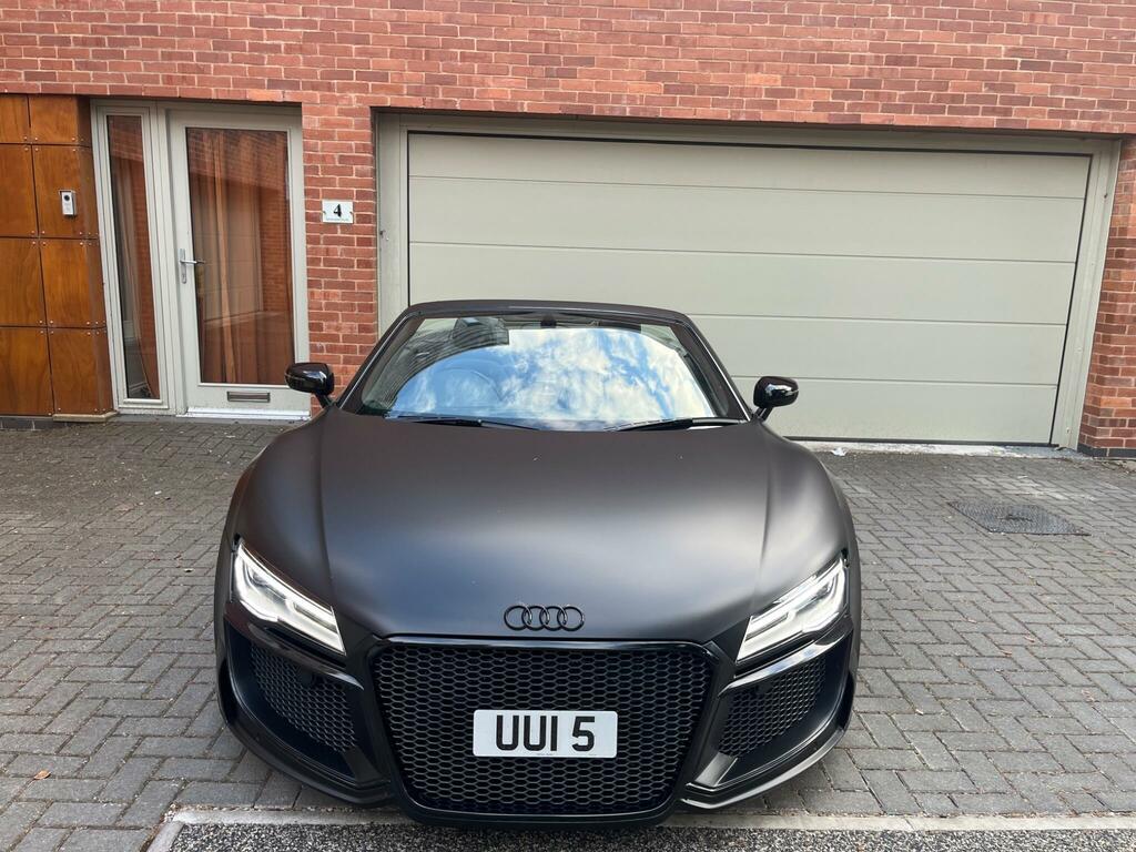 Audi R8 2013 63 Spyder Blue #7