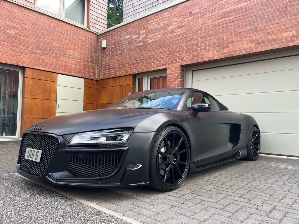 Audi R8 4.2 Fsi V8 Spyder S Tronic Quattro Euro 5 Black