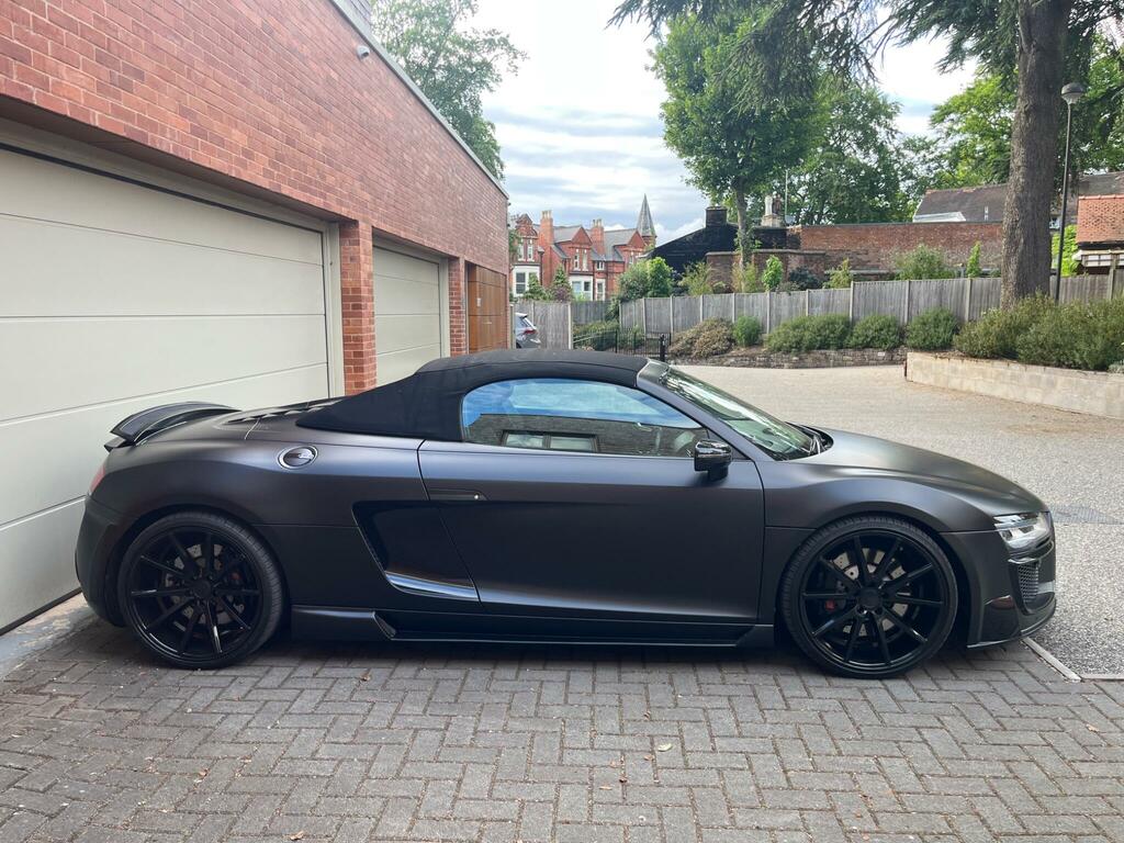 Audi R8 4.2 Fsi V8 Spyder S Tronic Quattro Euro 5 Black #3