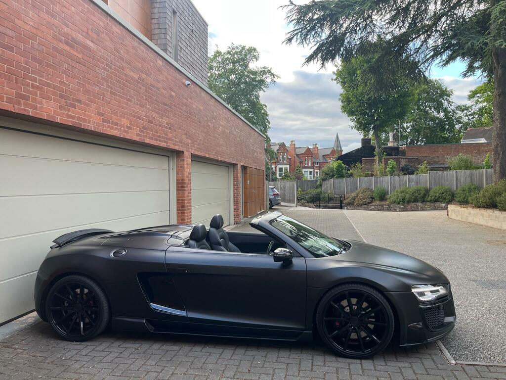 Audi R8 2013 63 Spyder Blue #9