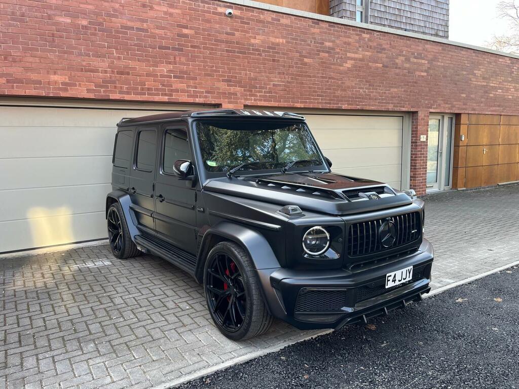 Mercedes-Benz G Class 4.0 G63 V8 Biturbo Amg Spds9gt 4Matic Euro 6 Ss Black #3