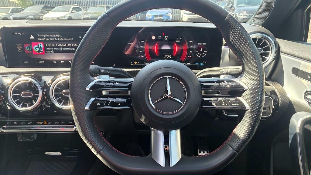 Mercedes-Benz A Class Saloon 1.3 A200h Mhev Amg Line Executive 7G-dct Black #12