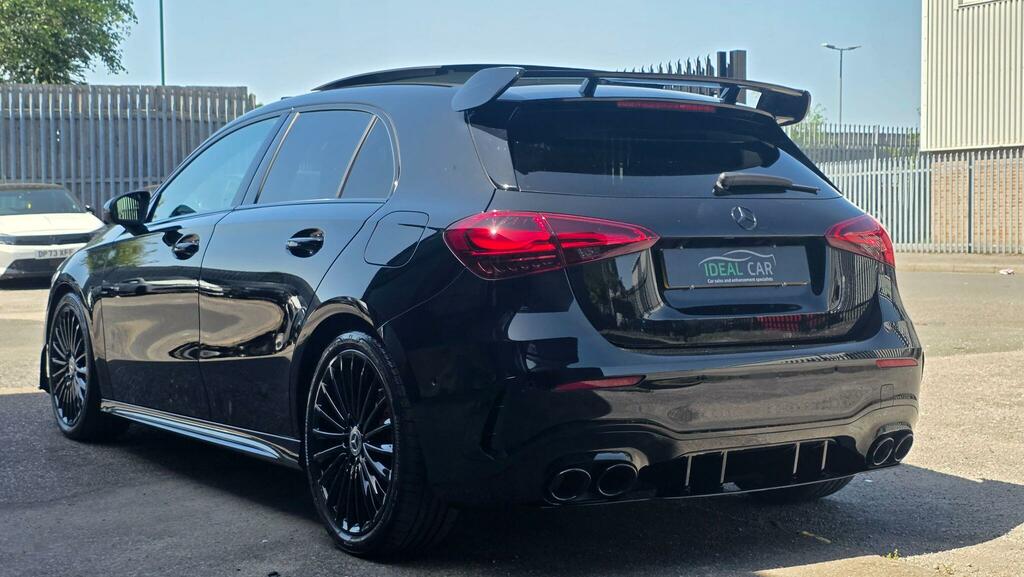 Mercedes-Benz A Class 1.3 A180h Mhev Amg Line Premium Plus 7G-dct Euro Black #2