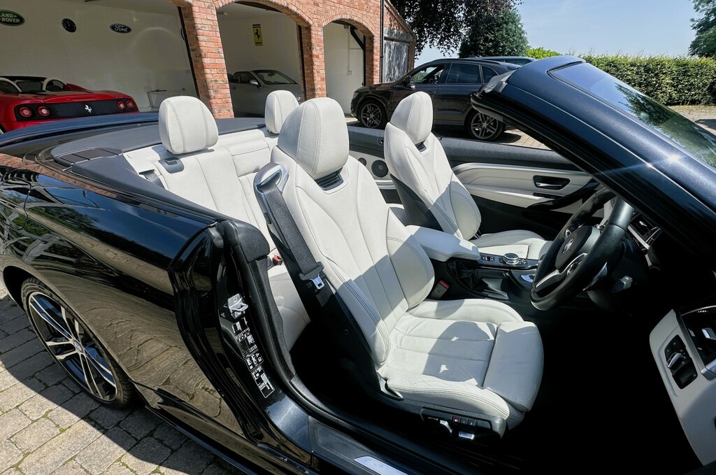 BMW 4 Series 3.0 435D Xdrive M Sport Convertible Black #2