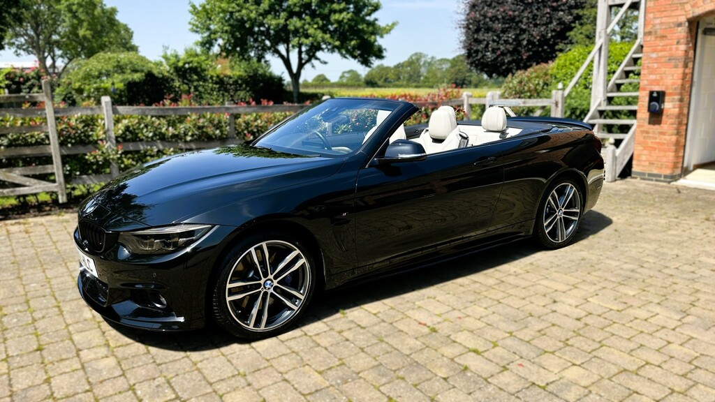 BMW 4 Series 3.0 435D Xdrive M Sport Convertible Black